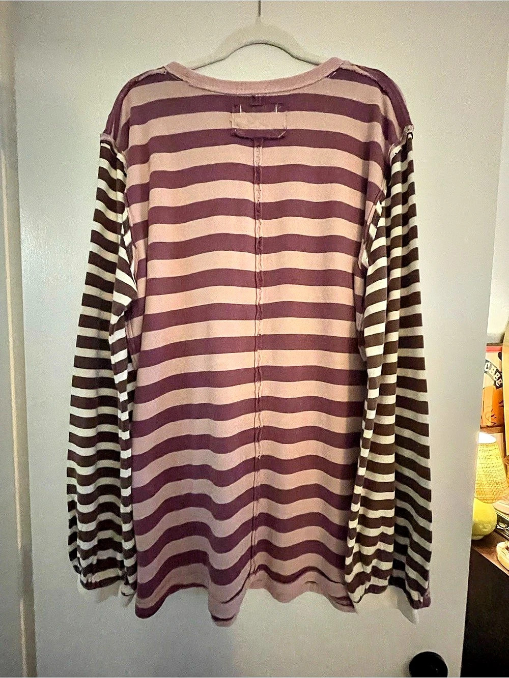 We The Free, Easy Does It Striped Long Sleeve Tee - XL - Picture 3 of 8